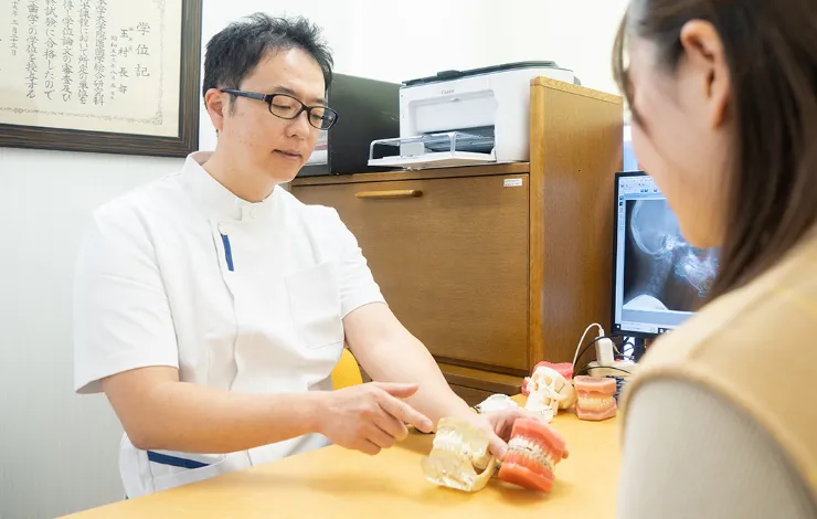 歯科医師による詳しい説明