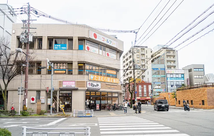 好立地で通院しやすい